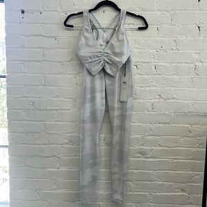 Alo yoga white camo set
